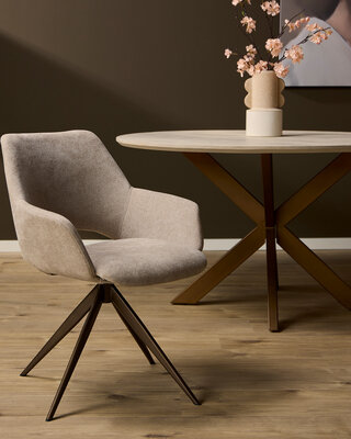 Starfurn Eetkamerstoel Daisy | Beige