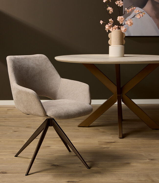 Starfurn Eetkamerstoel Daisy | Beige