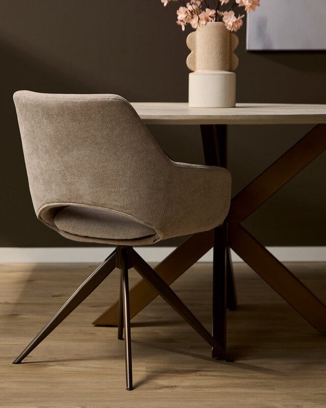 Starfurn Eetkamerstoel Daisy | Beige
