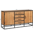 Starfurn Dressoir Denver | Mangohout en staal | 165 cm