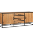 Starfurn Dressoir Denver | Mangohout en staal | 210 cm