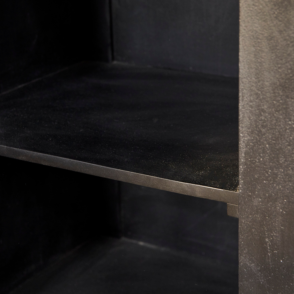 Starfurn Dressoir Brussel Zwart 3 deuren | 150x45x80 cm