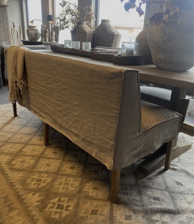 Aura Peeperkorn Lalinde Eetkamerbank - Kies Maat & Kleur