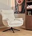 Starfurn Fauteuil Vera | Gebroken Wit | 96,5x82x95 cm