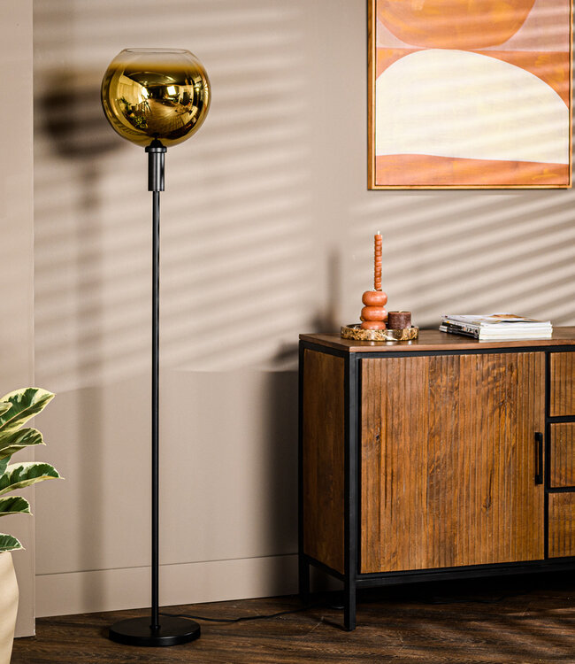 Starfurn Vloerlamp, 1-lichts, V850 goud