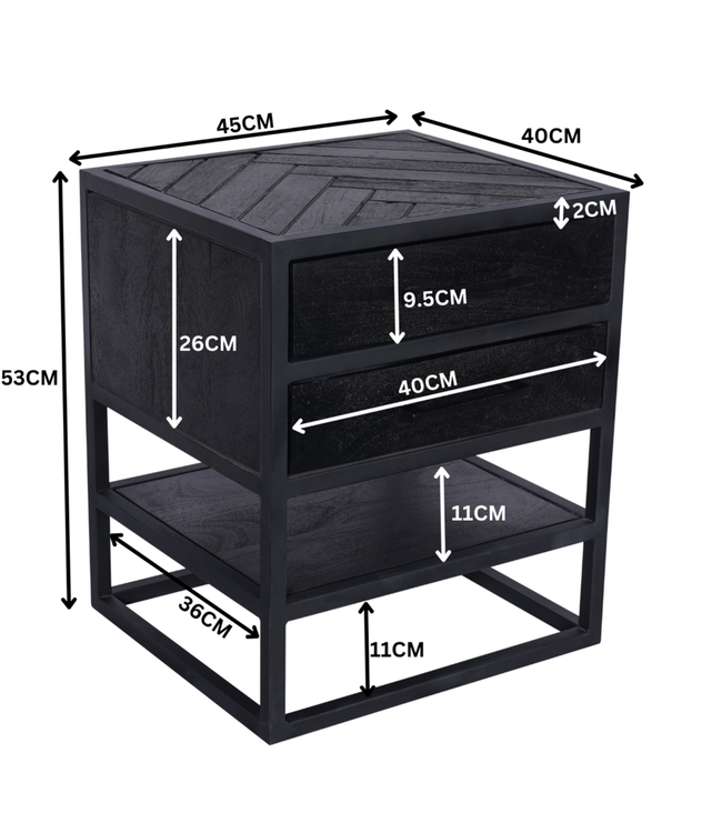 Starfurn Bedside table New York