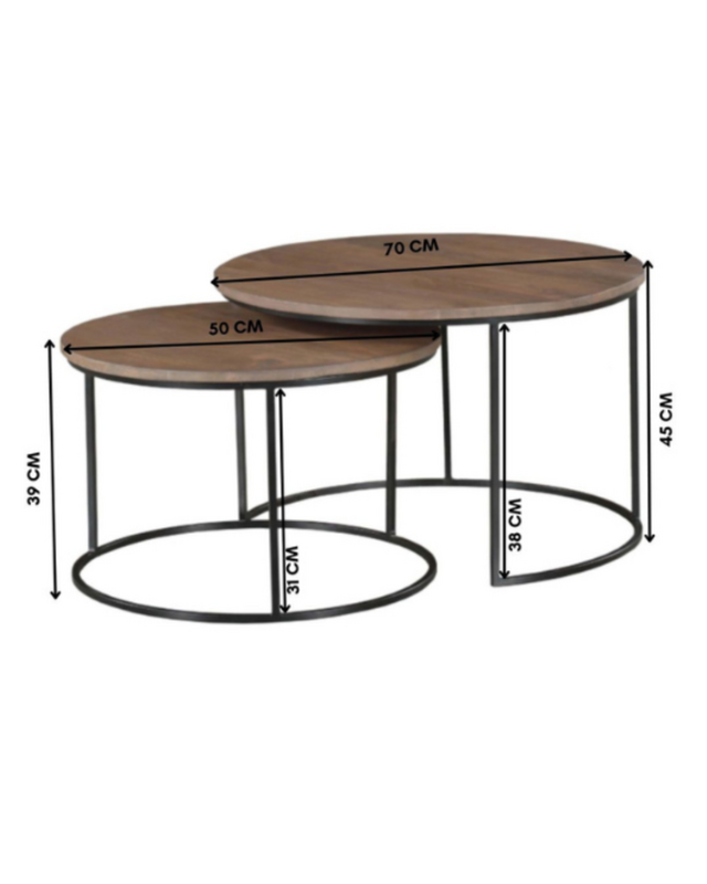Starfurn Salontafel Maya | set van 3