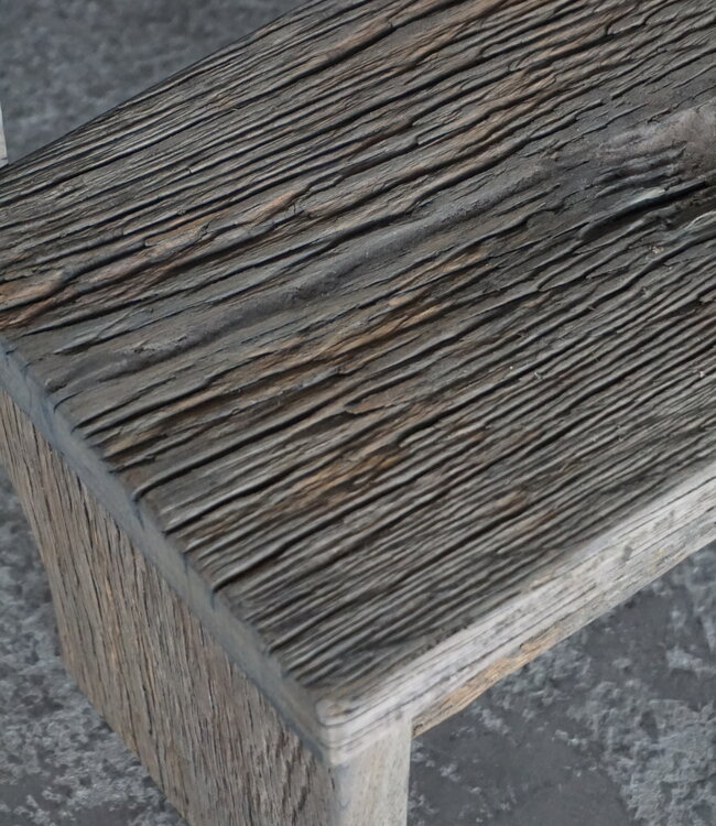 Rene Houtman Keukentrapje | Geborsteld Eikenhout | H60 x B45 x D54 cm