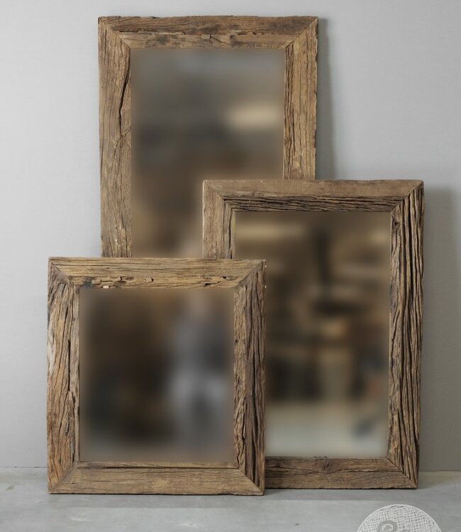 Be-Uniq Rustieke Spiegel | Tribal | Large | H180xB80xD4 cm