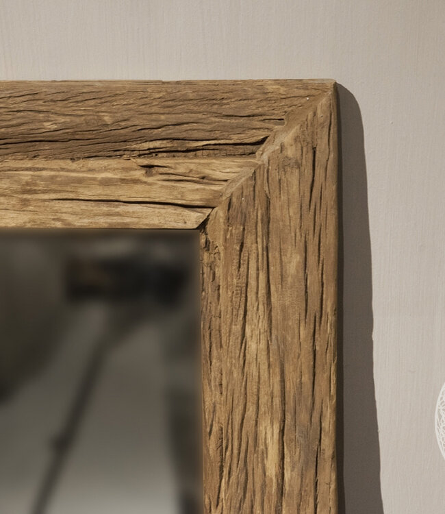 Be-Uniq Rustieke Spiegel | Tribal | Small | H90xB80xD4 cm