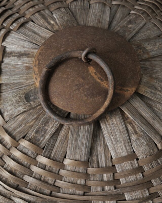 Be-Uniq Authentiek Rotan Mand Met Deksel | H49xB63xD63 cm