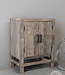 Be-Uniq 2-Deurs Kastje | Oud Hout | H80xB60xD40 cm