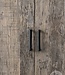 Be-Uniq 2-Deurs Kastje | Oud Hout | H80xB60xD40 cm