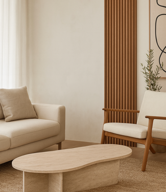 Bombyxx Salontafel Bornite - Travertin 120x66x40 Cm Bombyxx Salontafel Bornite - Travertin 120x66x40 Cm