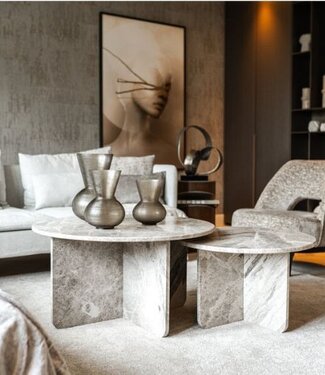Bombyxx Bora Salontafels D'argento - Kies Maat Bombyxx Bora Salontafels D'argento - Kies Maat