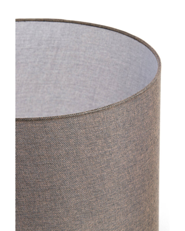 Light&Living Lampenkap Branfo | Donker Bruin | H30 x D40 cm