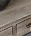 Be-Uniq Oude TV-Tafel | Rustiek Verweerd | H50xB160xD58 cm