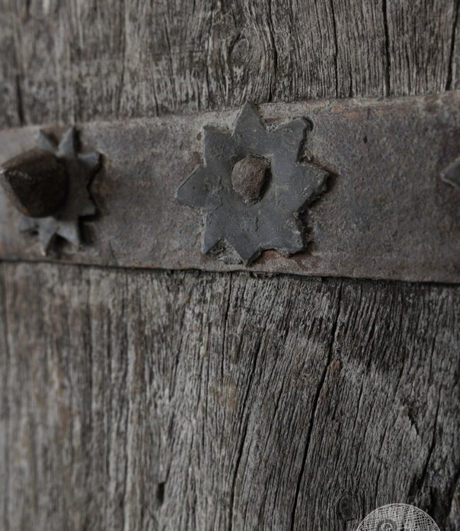 Be-Uniq Origineel Oude Deur Met Kozijn | India | H255xB160xD11 cm