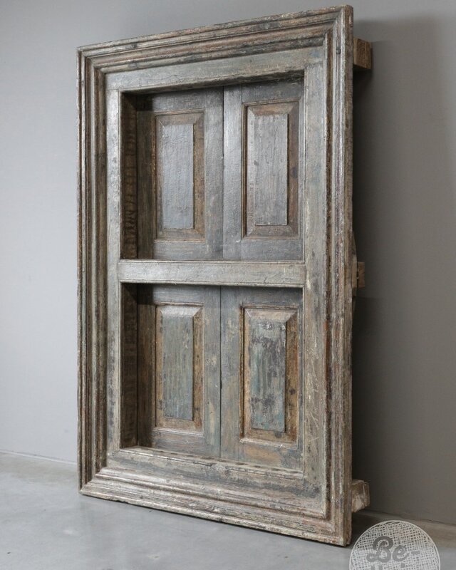 Be-Uniq Oud Raamkozijn | India | H159xB108xD15 cm