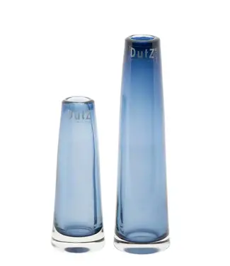 DutZ Vaas Solifleur | Staalblauw | 2 Maten! DutZ Vaas Solifleur | Staalblauw | 2 Maten!