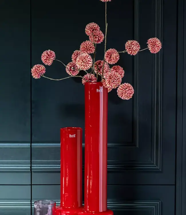 DutZ Kaarsenglas | Fuchsia Transparant | 3 Maten!