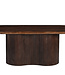 Livingfurn Sevilla Eetkamertafel Hout Bruin H76xB300xD110 cm