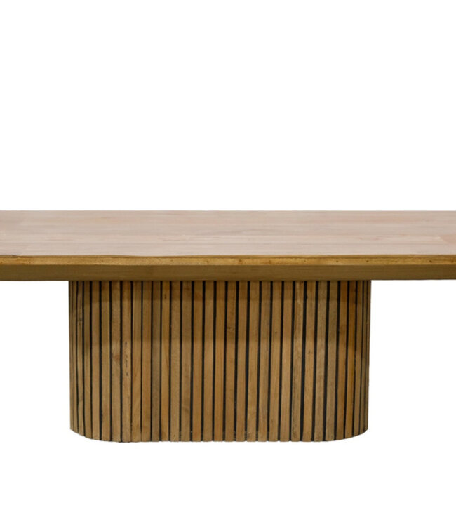 Livingfurn Lausanne Eetkamertafel Teakhout H76xB230xD110 cm