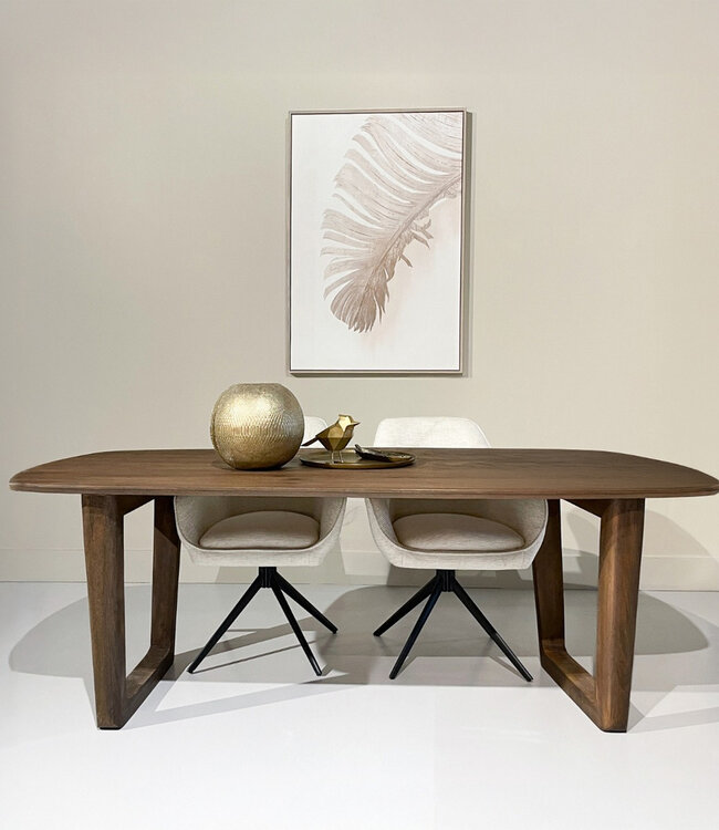 Livingfurn Cortez Eetkamertafel H76xB200xD100 cm