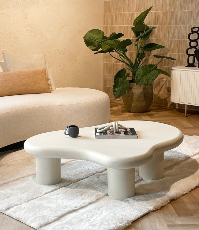 Brix Brix Salontafel Beton Cir? Organisch 120x88x30 Cm