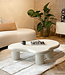 Brix Brix Salontafel Beton Ciré Organisch 120x88x30 Cm