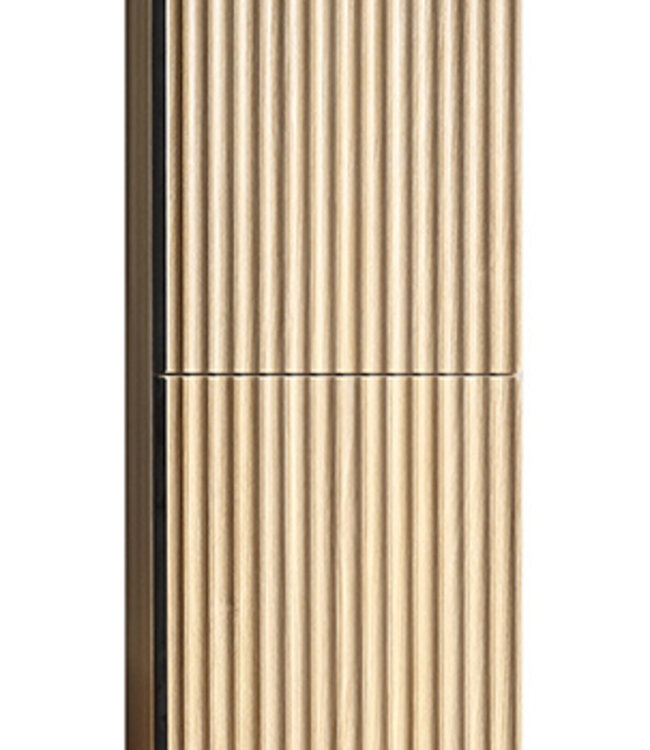 Rene Houtman Ribello Badkamer/Kolomkast 2-Deurs H136xB36xD30 Cm