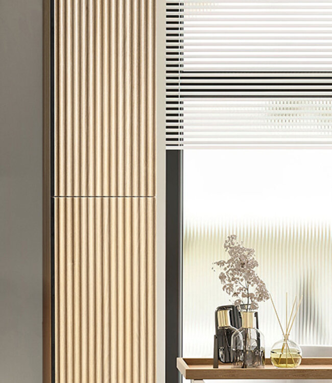 Rene Houtman Ribello Badkamer/Kolomkast 2-Deurs H136xB36xD30 Cm