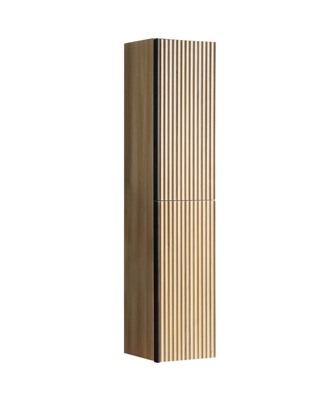Rene Houtman Ribello Badkamer/Kolomkast 2-Deurs H136xB36xD30 Cm