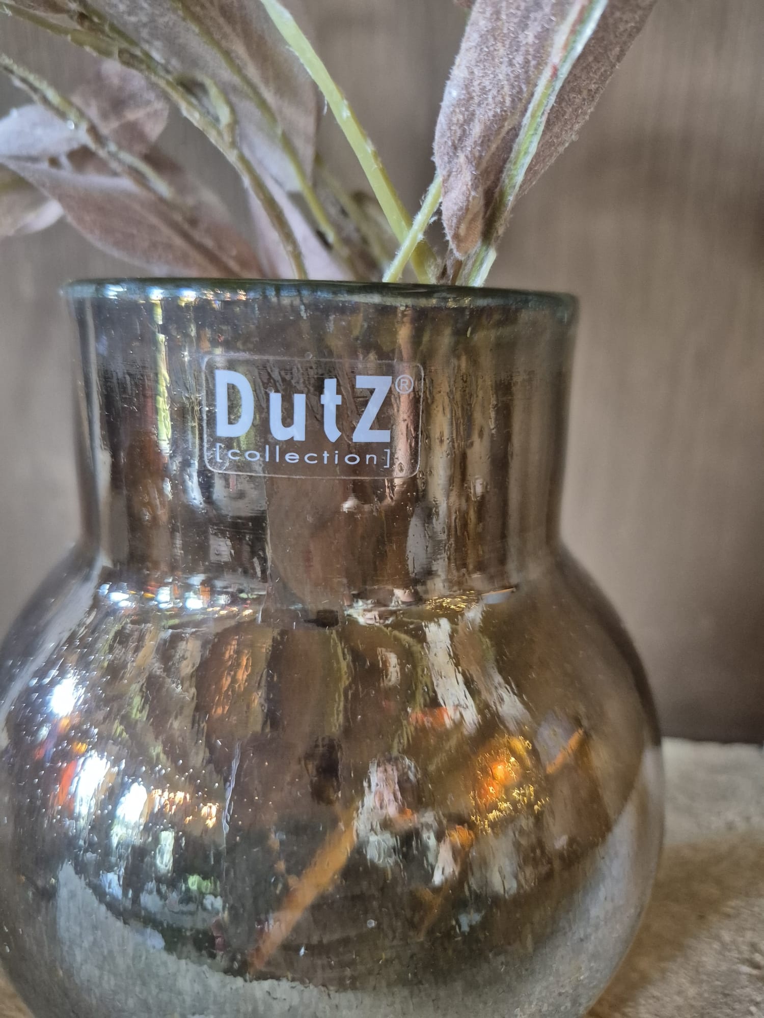 DutZ Vaas Rondo S | Gold Luster | H17 x D14 cm