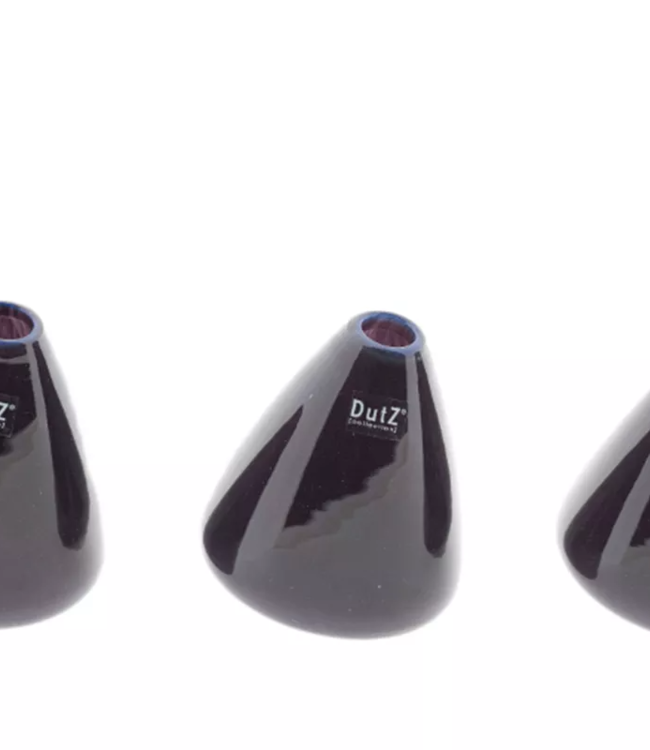 DutZ Tuimelvaasje Pruim/Paars H12 x D10 Cm