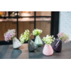 Tuimelvaasje Pruim/Paars H12 x D10 Cm