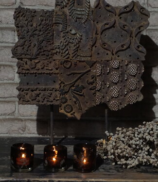 Rene Houtman Batik Stempel | H50 x B40 cm