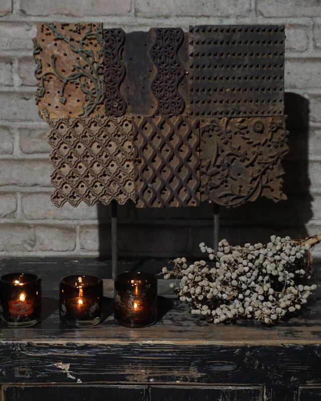 Rene Houtman Authentieke Batik Stempel | H50 x B40 cm