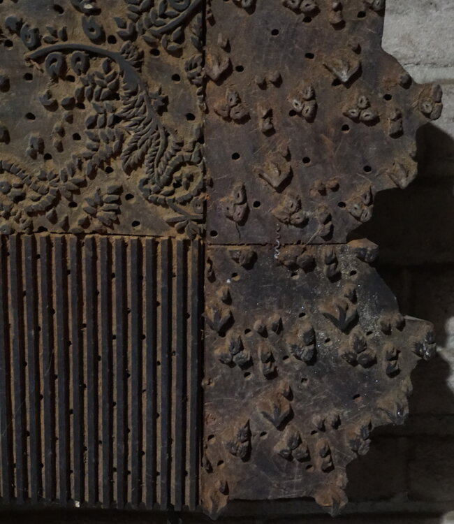 Rene Houtman Oude Batik Stempel | H50 x B40 cm