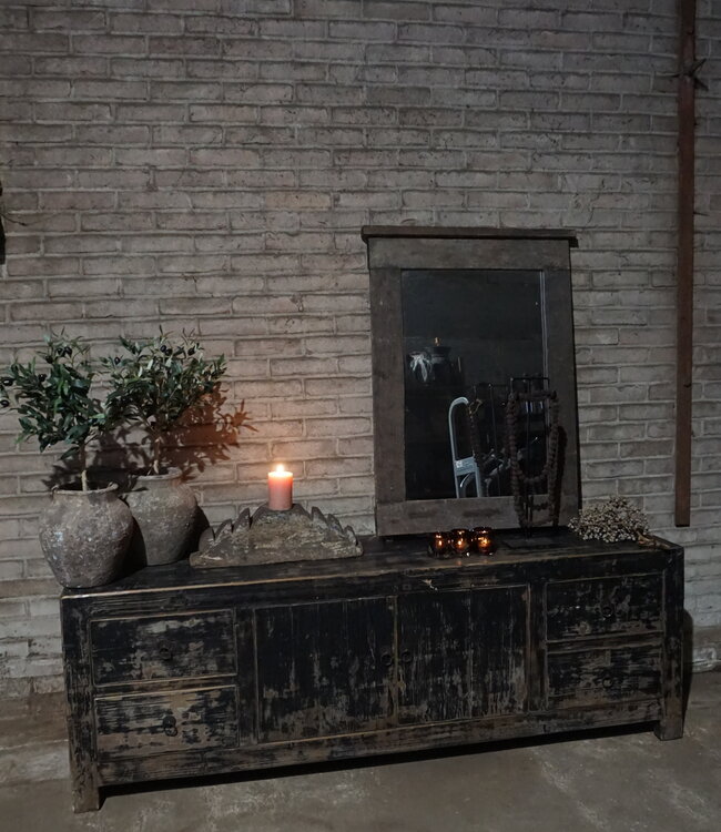 Rene Houtman Oude Houten TV-Dressoir | H60 x L180 x D46 cm