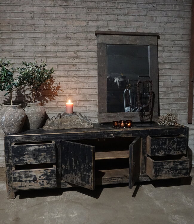 Rene Houtman Oude Houten TV-Dressoir | H60 x L180 x D46 cm