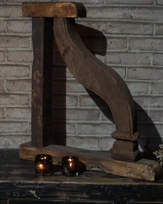 Rene Houtman Houten Wandbracket | H67 x B60 cm