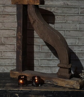 Rene Houtman Houten Wandbracket | H67 x B60 cm Rene Houtman Houten Wandbracket | H67 x B60 cm