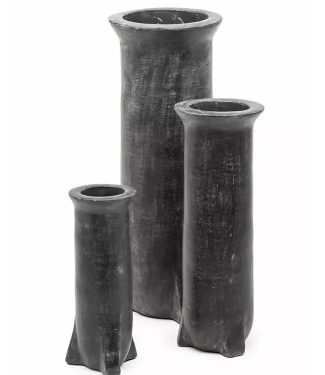 Gommaire Vaas Jamal | Large | Terracotta Fume | H68 x D25 cm