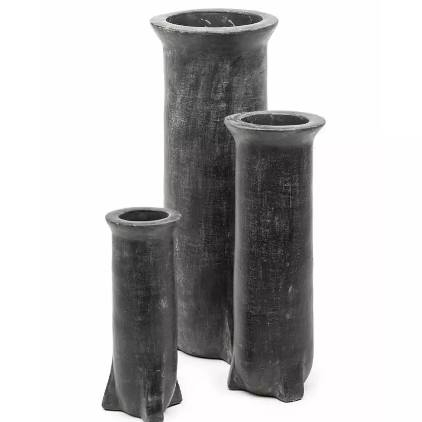 Gommaire Vaas Jamal | Large | Terracotta Fume | H68 x D25 cm