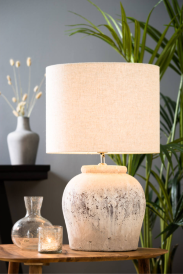 Light&Living Lampvoet Ø30x40 cm ETNA antiek grijs