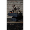 Houten Tray Op Voet | Vierkant