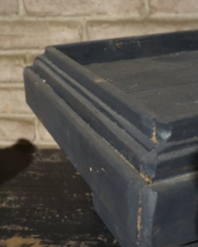 Rene Houtman Houten Tray Op Voet | Vierkant