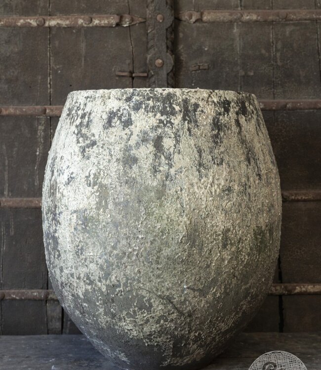 Be-Uniq Verweerde Oude Pot | Indonesië | H63xD53 cm