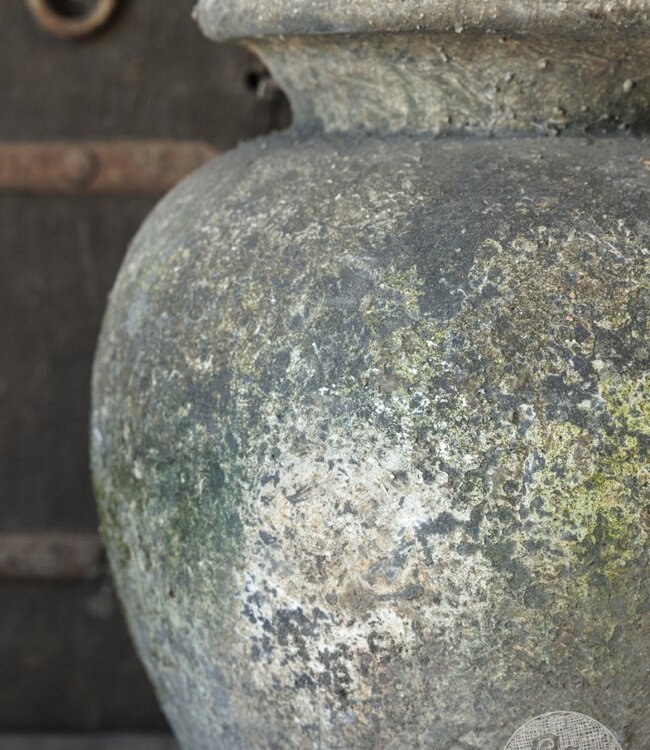 Be-Uniq Verweerde Oude Kruik | Indonesië | Nr 2 | H45xD40 cm